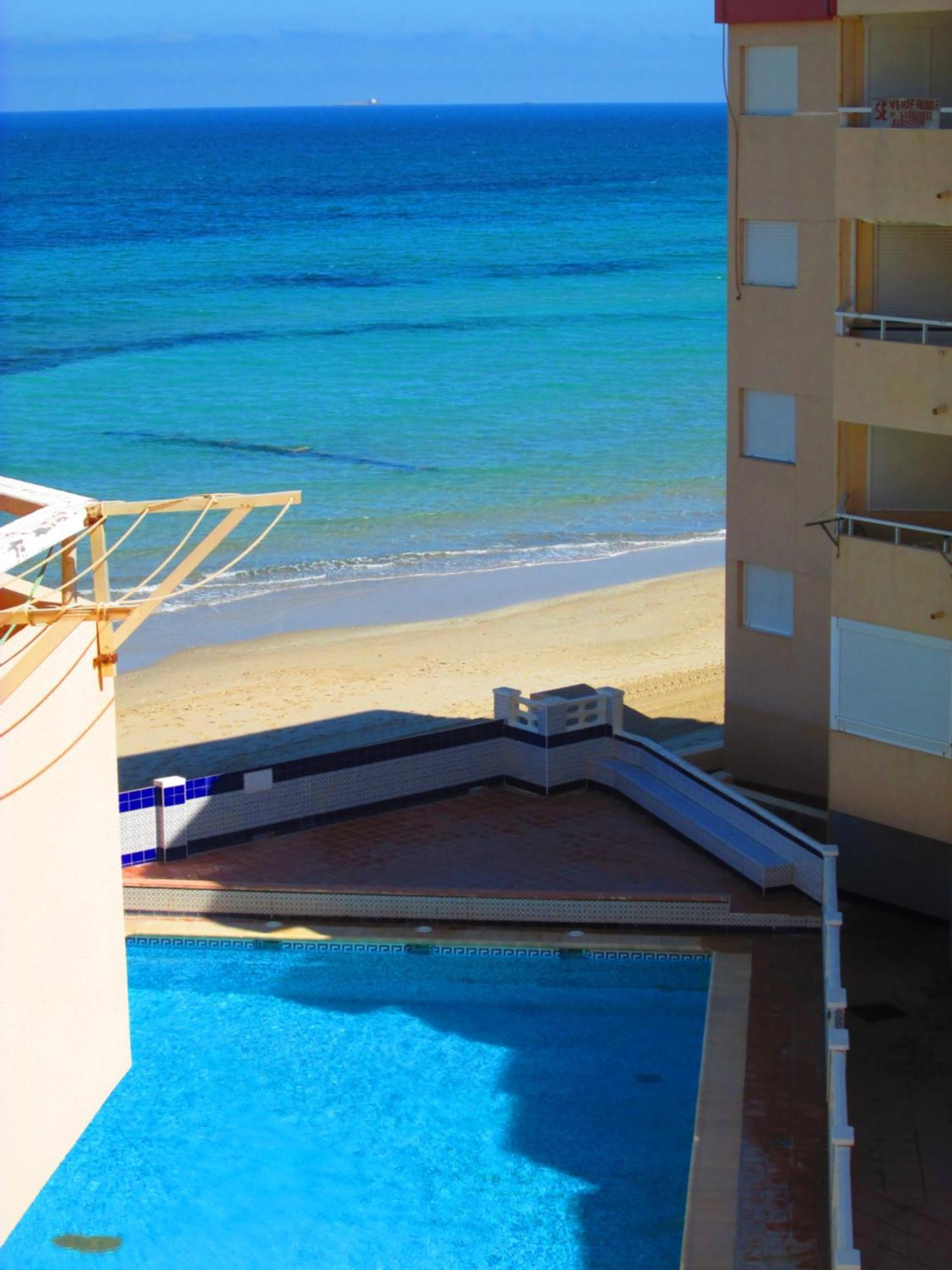 Bright Studio With The Seaview And Swimming Pool Apartment La Manga del Mar Menor Exterior photo